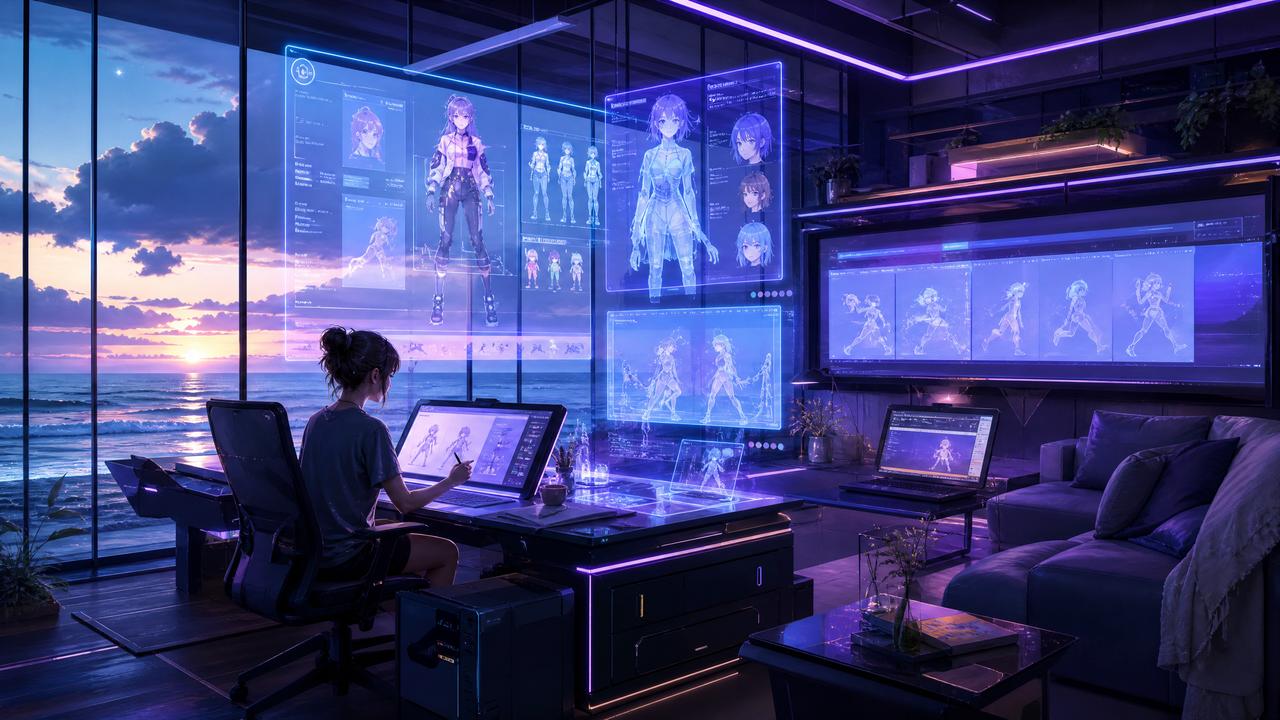 四虎AI动漫创作